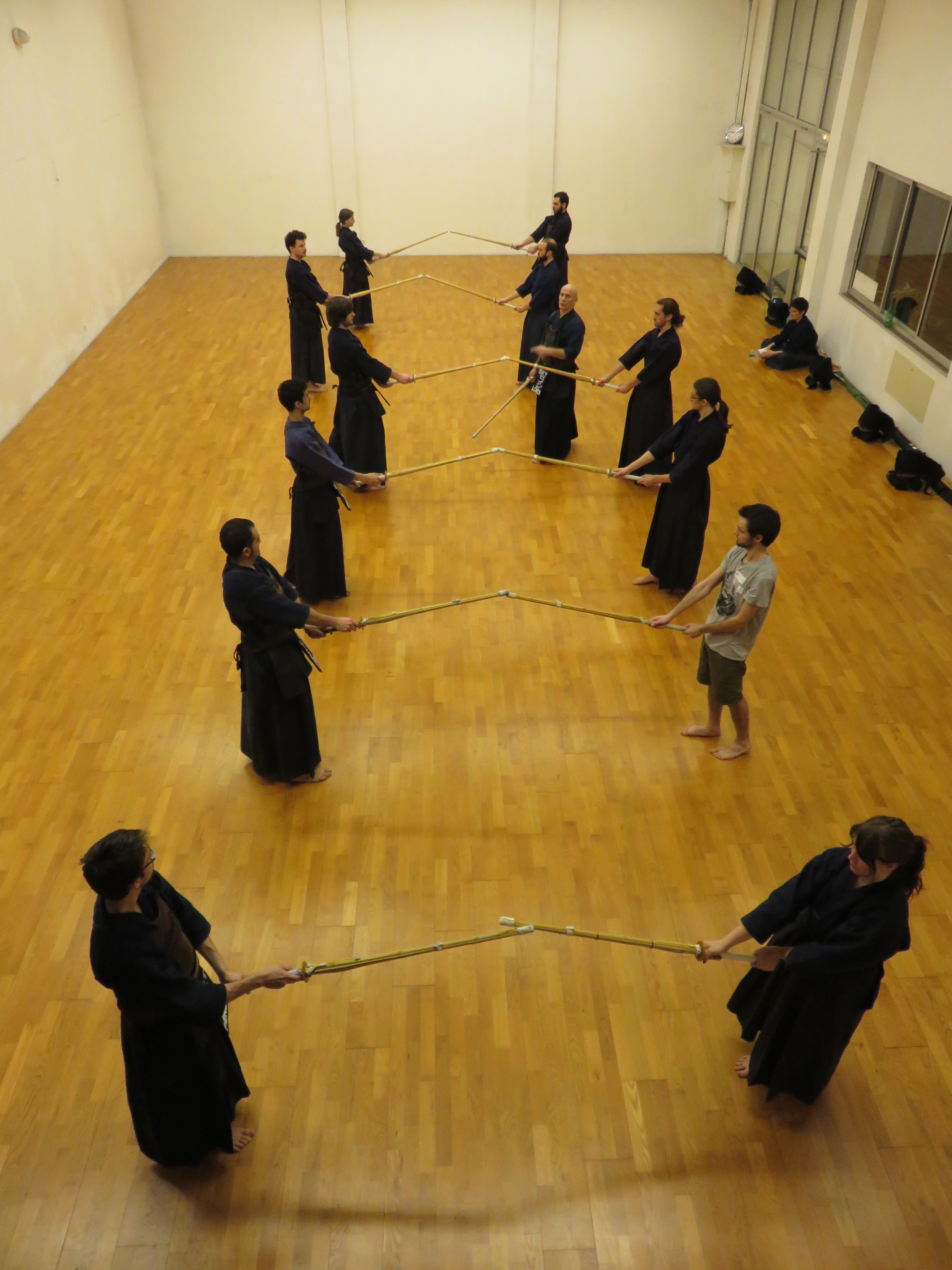 Gôdô geiko mensuel des Toulousains